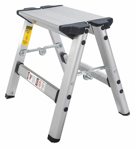 STEP STOOL 11-1/2 H 225 LB. ALUMINUM by Core Distribution, Inc.