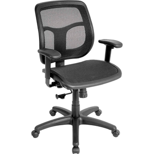 EUROTECH APOLLO MANAGER CHAIR - BLACK MESH by Raynor Marketing