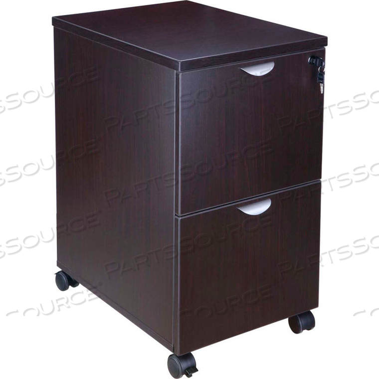 MOBILE PEDESTAL - FILE/FILE - MOCHA by Boss