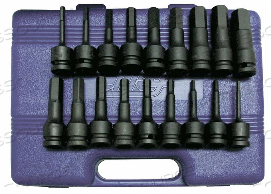 4prh3 Westward Impact Bit Socket Set 1 2 Dr 6 Pt Partssource Partssource Healthcare Products And Solutions