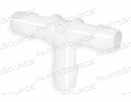 TEE 1/4 IN BARBED PVC PK5 by Eldon James Corporation