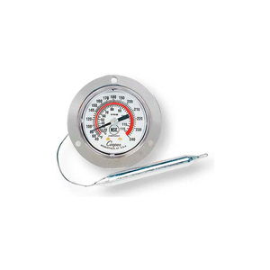 PANEL THERMOMETER, 2" FRONT FLANGE, BACK CONNECT - MIN QTY 3 by Cooper-Atkins