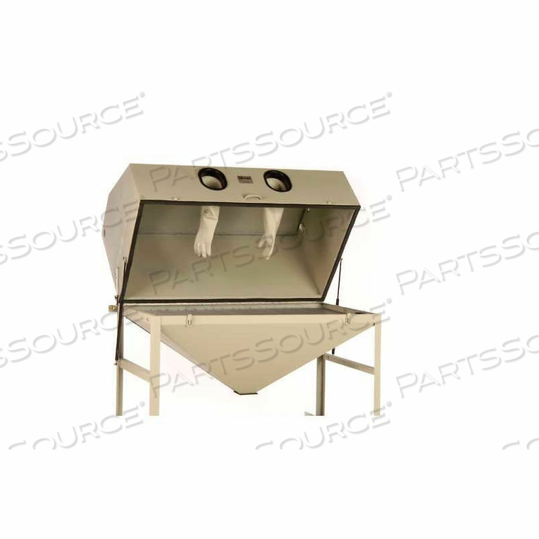 FULL TOP OPEN BLAST SYSTEM W/ DUST COLLECTOR by Cyclone Mfg. FULL TOP OPEN BLAST SYSTEM W/ DUST COLLECTOR by Cyclone Mfg.