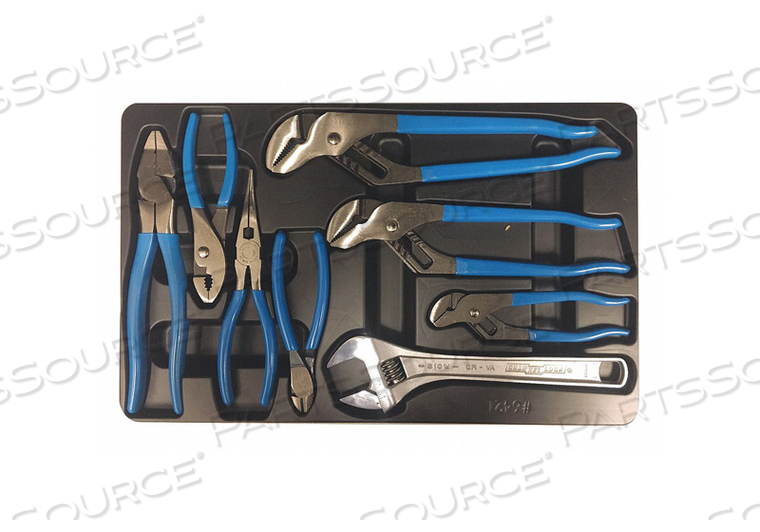 PLIER SETS DIPPED HANDLE 8 PCS. by Channellock Inc.