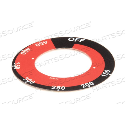 LABEL KNOB ELEC. T-STAT by Star Manufacturing