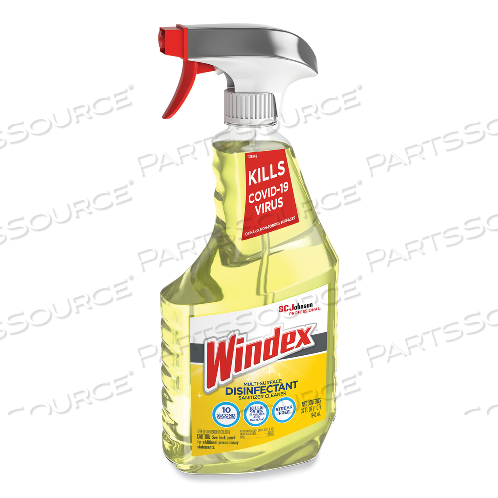 MULTI-SURFACE DISINFECTANT CLEANER, CITRUS SCENT, 32 OZ SPRAY BOTTLE by Windex