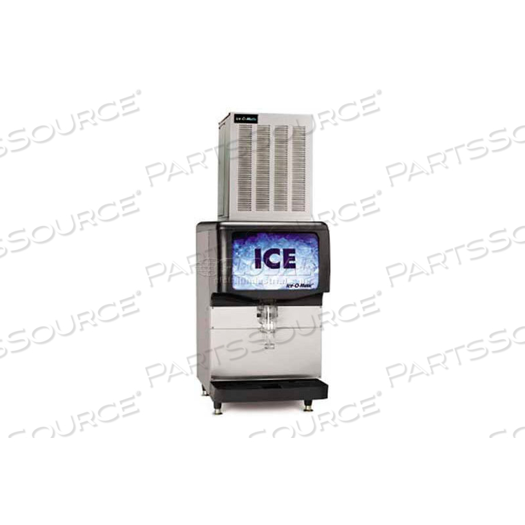 ICE MAKER, SOFT, CHEWABLE ICE CRYSTALS, APPROX 1053 LB PRODUCTION CHEWABLE, ICE CRYSTALS by Ice-O-Matic