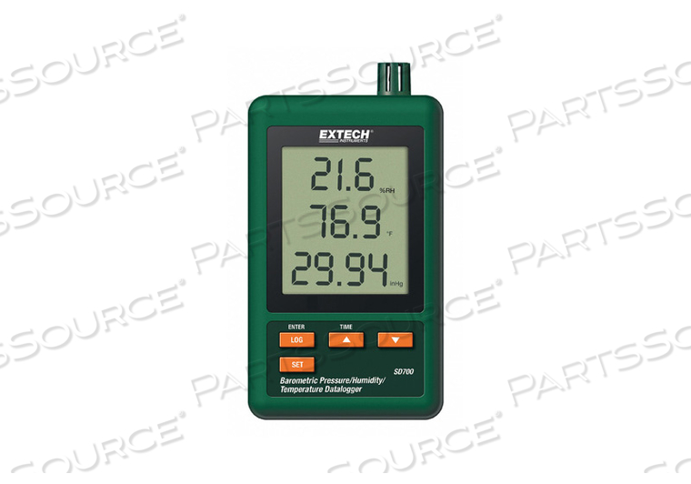 BAROMETRIC PRESSURE/HUMIDITY/TEMPERATURE DATALOGGER by Extech Instruments BAROMETRIC PRESSURE/HUMIDITY/TEMPERATURE DATALOGGER by Extech Instruments