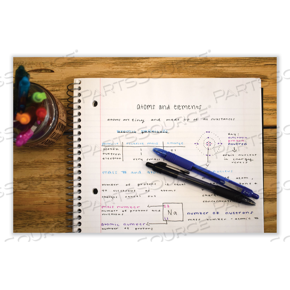 Z-GRIP BALLPOINT PEN, RETRACTABLE, MEDIUM 1 MM, BLACK INK, BLACK BARREL, 48/PACK Z-GRIP BALLPOINT PEN, RETRACTABLE, MEDIUM 1 MM, BLACK INK, BLACK BARREL, 48/PACK