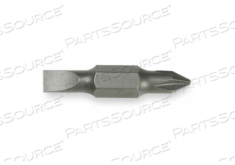 #1 PHILLIPS REPLACEMENT BIT, 3/16 IN SLOTTED by Klein Tools