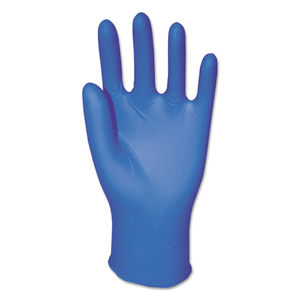 DISPOSABLE GENERAL-PURPOSE POWDER-FREE NITRILE GLOVES, LARGE, BLUE, 5 MIL by Boardwalk