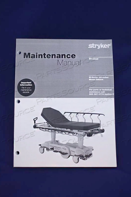 MAINTENANCE MANUAL 