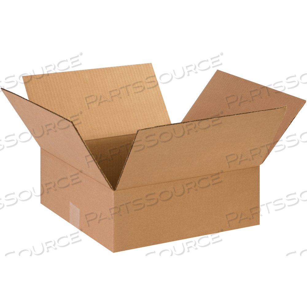FLAT CORRUGATED BOXES, 14" X 14" X 5", KRAFT, 25/BUNDLE by BOX Partners (Box Acquisitions, LLC)