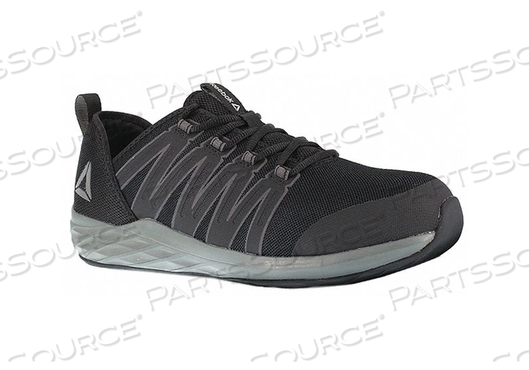 ATHLETIC SHOE 8-1/2 W BLACK STEEL PR by Reebok