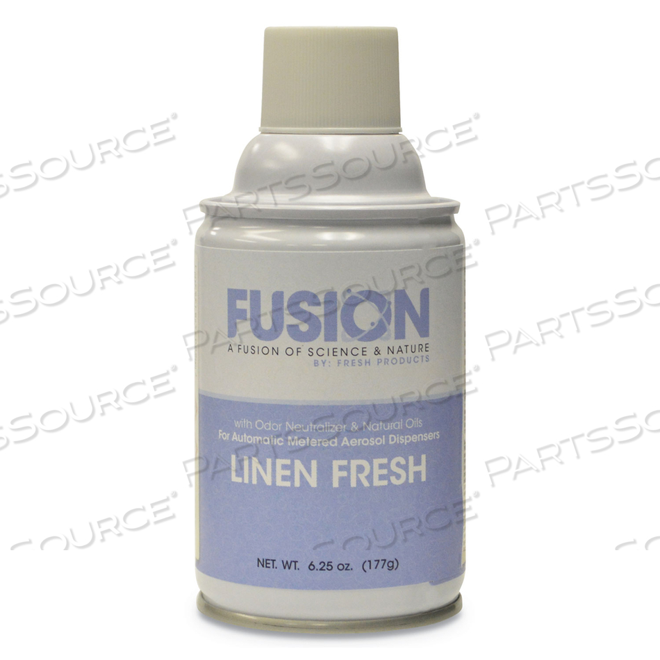 FUSION METERED AEROSOLS, LINEN FRESH, 6.25 OZ by Fresh Products FUSION METERED AEROSOLS, LINEN FRESH, 6.25 OZ by Fresh Products