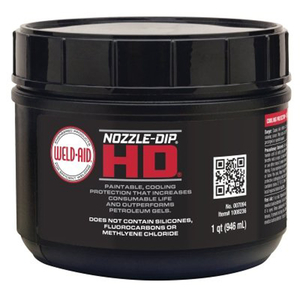 NOZZLE-DIP HD ANTI-SPATTER, 32 OZ JAR, AMBER by Weld-Aid NOZZLE-DIP HD ANTI-SPATTER, 32 OZ JAR, AMBER by Weld-Aid