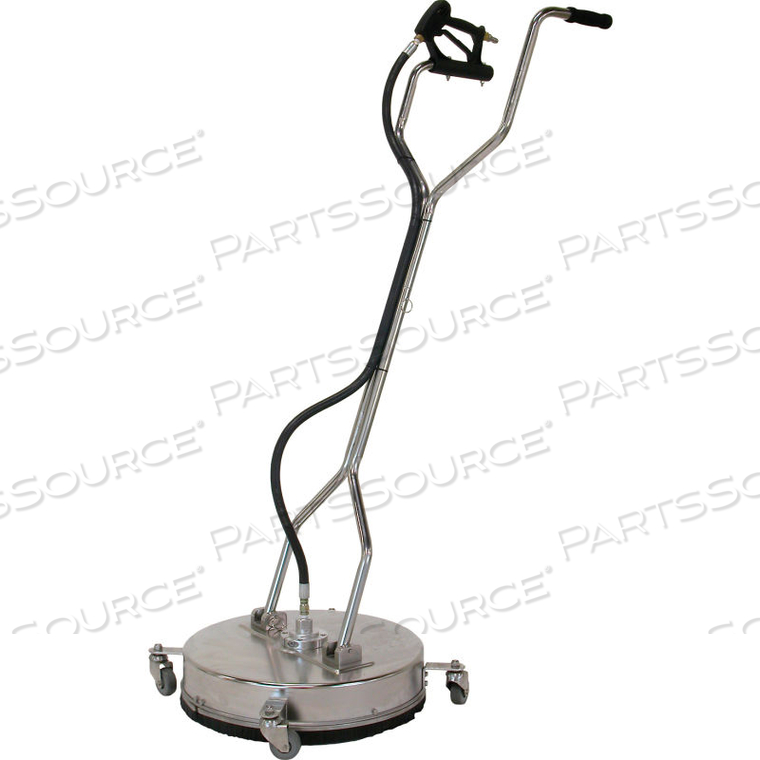 20" STAINLESS STEEL SURFACE CLEANER FOR PRESSURE WASHERS by Be Pressure Washer Supply Inc. 20" STAINLESS STEEL SURFACE CLEANER FOR PRESSURE WASHERS by Be Pressure Washer Supply Inc.