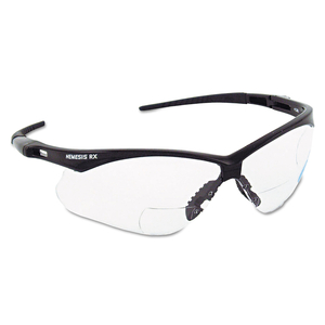 D7982 BIFOCAL SAFETY READ GLASSES +1.00 CLEAR by KleenGuard