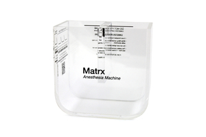 ABSORBER CANISTER, REPLACEMENT, WITH DECAL, FOR USE WITH: FOR MATRX VMS® SMALL ANIMAL ANESTHESIA MACHINE by Midmark Corp. ABSORBER CANISTER, REPLACEMENT, WITH DECAL, FOR USE WITH: FOR MATRX VMS® SMALL ANIMAL ANESTHESIA MACHINE by Midmark Corp.