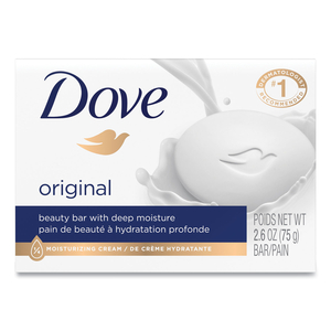 WHITE BEAUTY BAR, LIGHT SCENT, 2.6 OZ by Dove WHITE BEAUTY BAR, LIGHT SCENT, 2.6 OZ by Dove