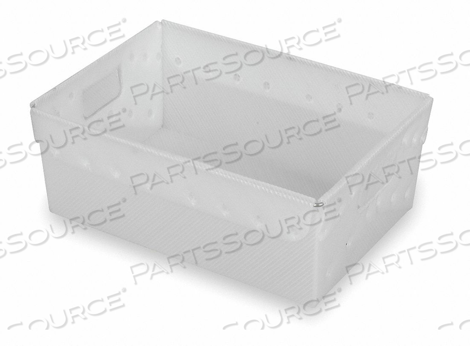 NESTABLE TOTE 18 IN L NATURAL PK5 by Diversi-Plast NESTABLE TOTE 18 IN L NATURAL PK5 by Diversi-Plast