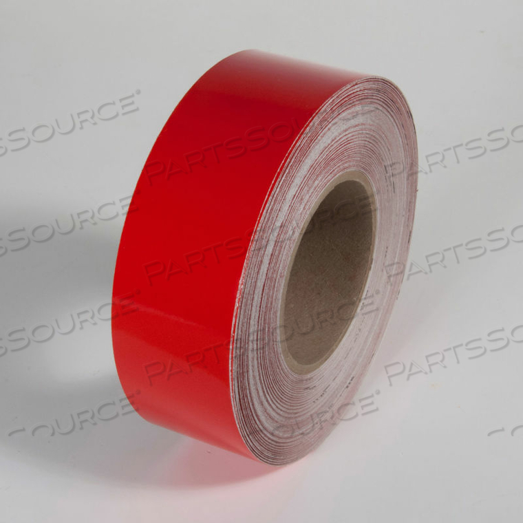 REFLECTIVE MARKING TAPE, RED, 2"W X 150'L ROLL by Incom Manufacturing