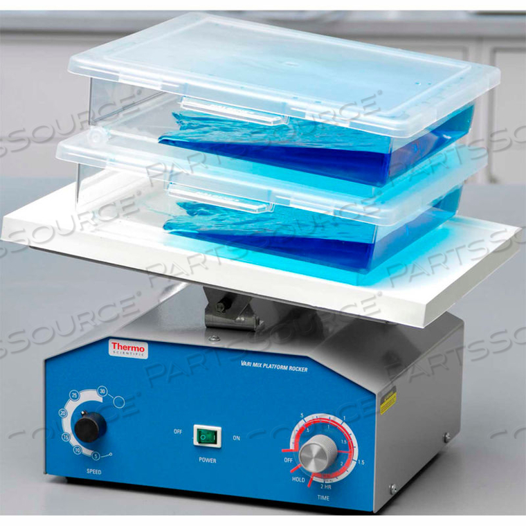 VARI-MIX PLATFORM ROCKER, 1 TO 48 ROCKING ANGLE, 120V 50/60HZ by Thermo Fisher Scientific (Asheville)