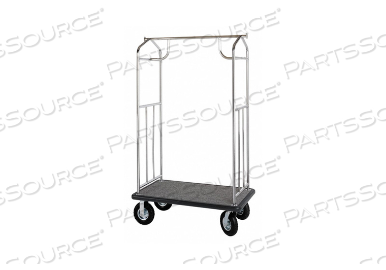 BELLMANS CART SS 42 X 24 X 71 IN by Hospitality 1 Source BELLMANS CART SS 42 X 24 X 71 IN by Hospitality 1 Source