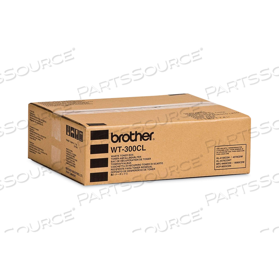 WT300CL WASTE TONER BOX, 3,500 PAGE-YIELD by Brother
