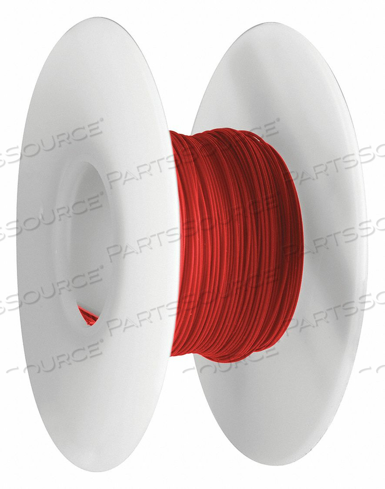 WIRE WRAPPING WIRE 28AWG RED 100FT by OK Industries