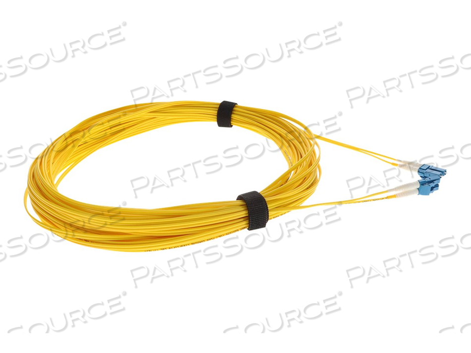 ADDON, PATCH CABLE, LC/UPC SINGLE-MODE (M) TO LC/UPC SINGLE-MODE (M), 18 M, FIBER OPTIC, DUPLEX, 9 / 125 MICRON, OS2, RISER, YELLOW by ADDON ADDON, PATCH CABLE, LC/UPC SINGLE-MODE (M) TO LC/UPC SINGLE-MODE (M), 18 M, FIBER OPTIC, DUPLEX, 9 / 125 MICRON, OS2, RISER, YELLOW by ADDON