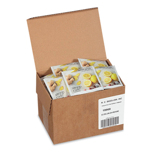 STEEP CAFE ORGANIC HERBAL TEA, LEMON GINGER, 50 BAGS/CARTON by Bigelow