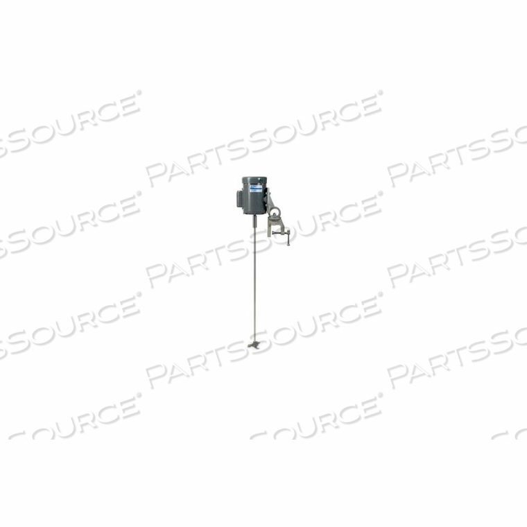TEFC C-CLAMP MOUNT AGITATOR - 1/3 HP - (2) 4" PROPELLERS by Grovhac Inc. TEFC C-CLAMP MOUNT AGITATOR - 1/3 HP - (2) 4" PROPELLERS by Grovhac Inc.