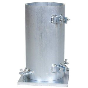 CYLINDER MOLD, CYLINDER MOLD, BASE PLATE, STEEL, 12 IN OVERALL HT, 6 IN OVERALL DIA by Approved Vendor CYLINDER MOLD, CYLINDER MOLD, BASE PLATE, STEEL, 12 IN OVERALL HT, 6 IN OVERALL DIA by Approved Vendor