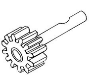 GEAR WITH DRILLED SHAFT by Dent-X (ImageWorks) (formerly AFP Imaging)