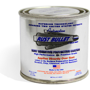 AUTOMOTIVE FORMULA RUST INHIBITIVE COATING 1/4 PINT CAN 24/CASE by Rust Bullet LLC