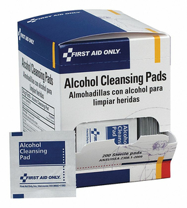 ALCOHOL PADS ANTISEPTICS PK200 by First Aid Only