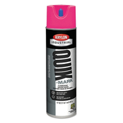 QUIK-MARK FLUORESCENT INVERTED MARKING PAINT, 17OZ, FLRSCNT PINK by Krylon