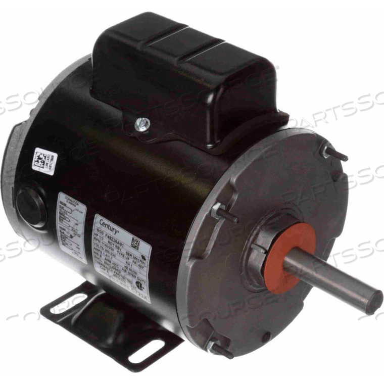 TRANSFORMER COOLING FAN MOTOR, 1/3 HP, 1140 RPM, 208-230V, TEAO by Regal Beloit America, Inc. (Century Electric Motors)