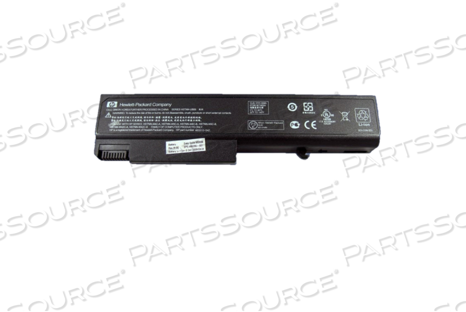BATTERY RECHARGEABLE, LITHIUM ION, 10.8V, 5100 MAH 