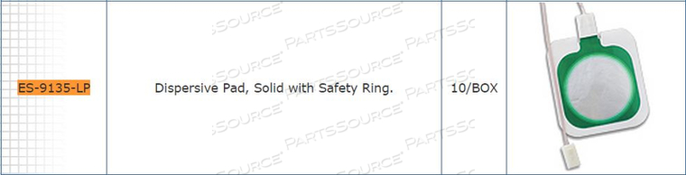 CONTACT QUALITY MONITORING DISPERSIVE PADS - THERMAL GUARD PAD by Utah Medical Products Inc.