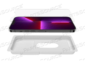 SCREENFORCE ULTRAGLASS, SCREEN PROTECTOR FOR CELLULAR PHONE, ANTIMICROBIAL, GLASS, FOR APPLE IPHONE 13 PRO MAX by Belkin SCREENFORCE ULTRAGLASS, SCREEN PROTECTOR FOR CELLULAR PHONE, ANTIMICROBIAL, GLASS, FOR APPLE IPHONE 13 PRO MAX by Belkin