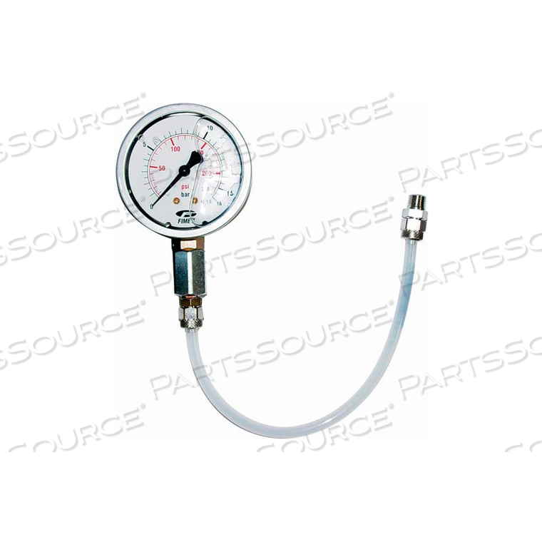 HEATER FUEL PUMP PRESSURE GAUGE KIT by Heat Wagon