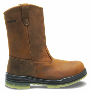 WELLINGTON BOOT 9-1/2 M BROWN STEEL PR by Wolverine WELLINGTON BOOT 9-1/2 M BROWN STEEL PR by Wolverine