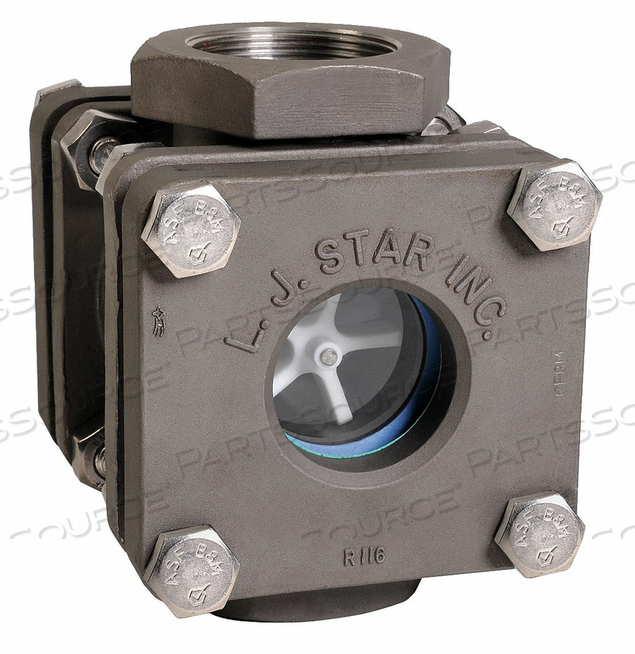 SIGHT FLOW INDICATOR SS 1/2 IN FNPT 