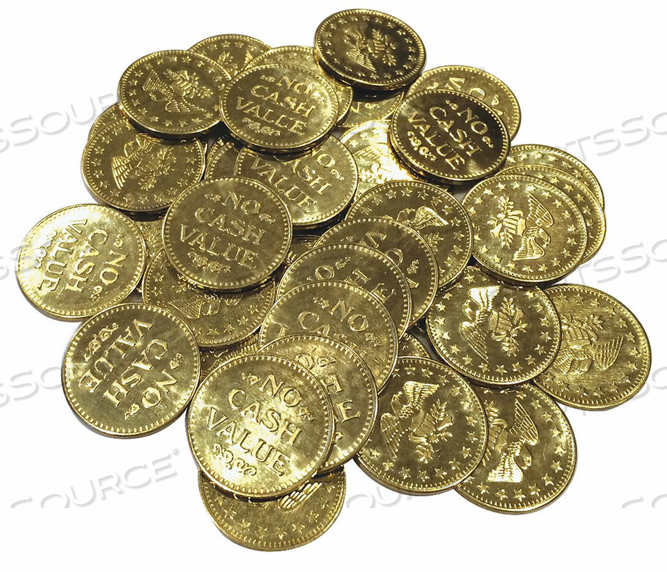 TOKENS 8 LB. BRASS by Health-Aid Center TOKENS 8 LB. BRASS by Health-Aid Center