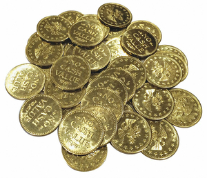 TOKENS 8 LB. BRASS by Health-Aid Center