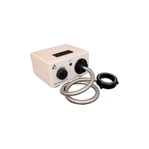 115/120VAC 50/60HZ INPUT 0 TO 21V 200W OUTPUT ANNULAR FIBER OPTIC ILLUMINATOR by Meiji Techno