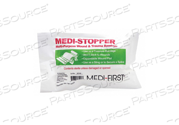 BLOOD STOPPER COMPRESS 5 FT.X9 FT. by Medi-First