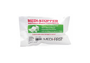 BLOOD STOPPER COMPRESS 5 FT.X9 FT. by Medi-First